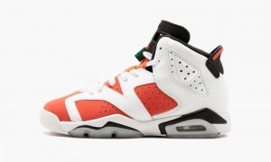 Nike Air Jordan 6 Retro BG 'Gatorade' Lasten Kengät Valkoinen Oranssi Mustat | 829STZLIG