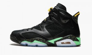 Nike Air Jordan 6 Retro 'Brazil Pack' Miesten Kengät Mustat Vihreä Keltainen | 196TEJZQI