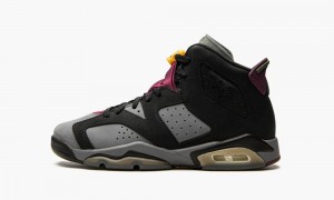 Nike Air Jordan 6 Retro GS 'Bordeaux' Lasten Kengät Mustat Syvä Harmaat | 758BJYAPO