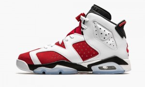 Nike Air Jordan 6 Retro GS 'Carmine' Lasten Kengät Mustat Valkoinen Punainen | 740ERTHAK