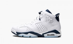 Nike Air Jordan 6 Retro GS 'Midnight Navy 2022' Lasten Kengät Valkoinen Laivastonsininen | 341LQEUKG