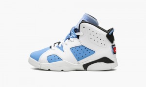 Nike Air Jordan 6 Retro PS 'UNC' Lasten Kengät Sininen Valkoinen | 194SLNZKE