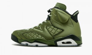 Nike Air Jordan 6 Retro Pinnacle 'Promo Flight Jacket' Miesten Kengät Vihreä Mustat | 615KXQTVM