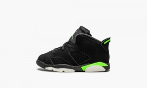 Nike Air Jordan 6 Retro (TD) 'Electric Green' Lasten Kengät Mustat Vihreä | 825VJNDIB