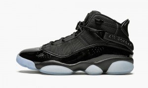 Nike Air Jordan 6 Rings 'Black Ice' Miesten Kengät Mustat | 061UNTGOY