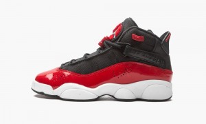 Nike Air Jordan 6 Rings (GS) Lasten Kengät Mustat Punainen Valkoinen | 508LQEZMK