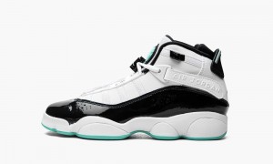 Nike Air Jordan 6 Rings GS 'Tropical Twist' Lasten Kengät Valkoinen Mustat | 612FHQVAK