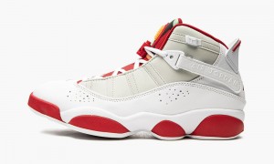 Nike Air Jordan 6 Rings 'Hare' Miesten Kengät Valkoinen Mustat Vaaleanhopea | 927VMATLD