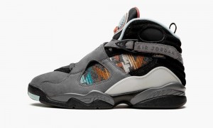 Nike Air Jordan 8 'N7' Miesten Kengät Harmaat Mustat Syvä Harmaat | 590YAVSQO