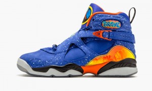 Nike Air Jordan 8 Retro DB (GS) 'Doernbecher' Lasten Kengät Sininen Oranssi | 027JIZDXB