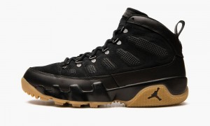 Nike Air Jordan 9 Boot 'Black / Gum'' Miesten Kengät Mustat | 571MTYIAR