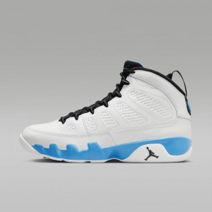 Nike Air Jordan 9 Retro Miesten Kengät Valkoinen Tummansininen Mustat | 751SDGMBN