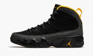Nike Air Jordan 9 Retro 'University Gold' Miesten Kengät Mustat Harmaat Kultaiset | 947CRUQEP