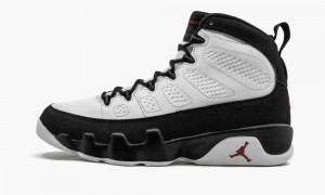 Nike Air Jordan 9 Retro 'White Black Red 2016 Release' Miesten Kengät Valkoinen Punainen Mustat | 154IEXNGU