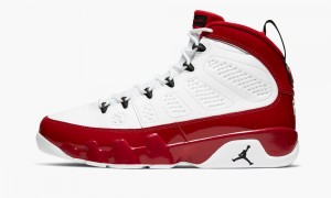 Nike Air Jordan 9 'White/Red/Black' Miesten Kengät Valkoinen Mustat Punainen | 483QTPRSV