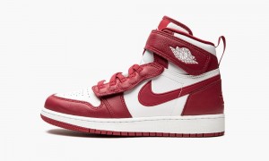 Nike Air Jordan Hi Flyease GS 'Cardinal Red' Lasten Kengät Punainen Valkoinen | 657ILUQVP