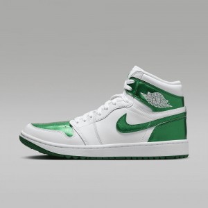 Nike Air Jordan I High G Naisten Kengät Vihreä Valkoinen | 915QGYUZM