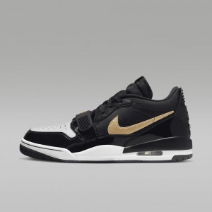 Nike Air Jordan Legacy 312 Low Miesten Kengät Valkoinen Mustat Kultaiset | 823GCRJFU
