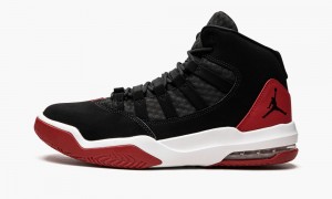 Nike Air Jordan Max Aura Miesten Kengät Mustat Punainen | 745GSYQWF