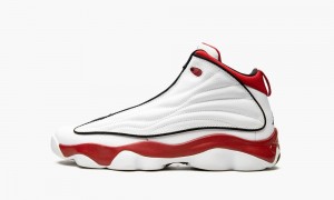 Nike Air Jordan Pro Strong (GS) Lasten Kengät Valkoinen Mustat Punainen | 540HEFNSA