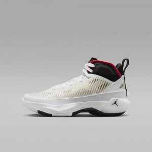 Nike Air Jordan XXXVII Lasten Kengät Valkoinen Punainen Mustat | 856DTHJAM