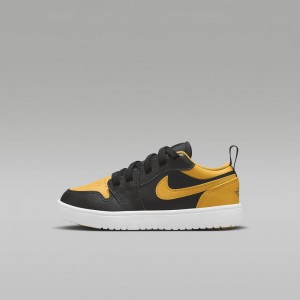 Nike Jordan 1 Low Alt Lasten Kengät Mustat Keltainen | 263EZYMHP