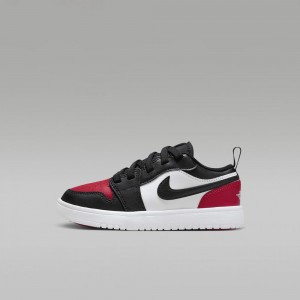 Nike Jordan 1 Low Alt Lasten Kengät Mustat Punainen Valkoinen | 465UEKLWF