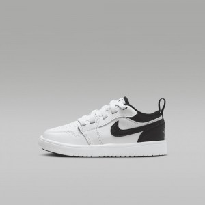 Nike Jordan 1 Low Alt Lasten Kengät Valkoinen Mustat | 923FNJMPO