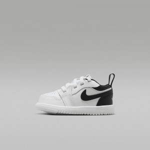 Nike Jordan 1 Low Alt Lasten Kengät Valkoinen Mustat | 167BDJCVY