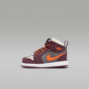 Nike Jordan 1 Mid SE Lasten Kengät Fuksia | 276ABIHRC