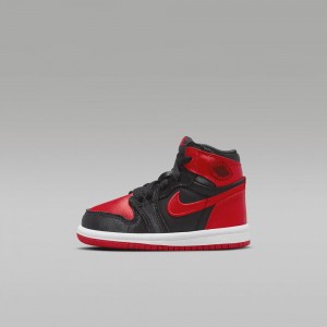 Nike Jordan 1 Retro High OG Lasten Kengät Punainen Mustat | 796NEQAHD