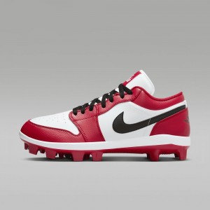 Nike Jordan 1 Retro MCS Low Miesten Kengät Punainen Valkoinen Mustat | 159BVMSKX