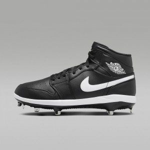 Nike Jordan 1 Retro Metal Miesten Kengät Mustat Valkoinen | 039YCTNVJ