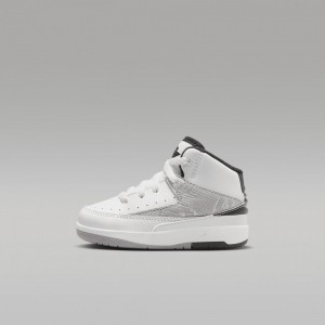 Nike Jordan 2 Retro "Python" Lasten Kengät Valkoinen Mustat Punainen | 562TPCARG