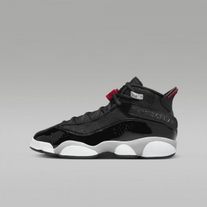 Nike Jordan 6 Rings Lasten Kengät Mustat Valkoinen Punainen | 940AORTWH