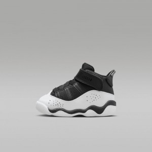 Nike Jordan 6 Rings Lasten Kengät Mustat Valkoinen Punainen | 753UDPHNS