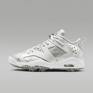 Nike Jordan Retro 6 G NRG Miesten Kengät Valkoinen Metal Hopea | 541EVKPWX