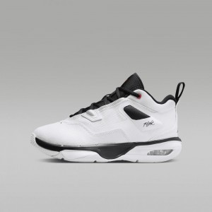 Nike Jordan Stay Loyal 3 Lasten Kengät Valkoinen Mustat | 768TRLKYI