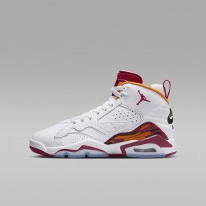 Nike Jumpman MVP Lasten Kengät Valkoinen Oranssi Mustat Punainen | 324DUTLVO