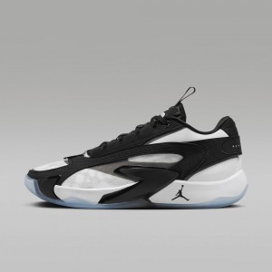 Nike Luka 2 Team Bank Miesten Kengät Valkoinen Platina Mustat | 981ZJQRNC