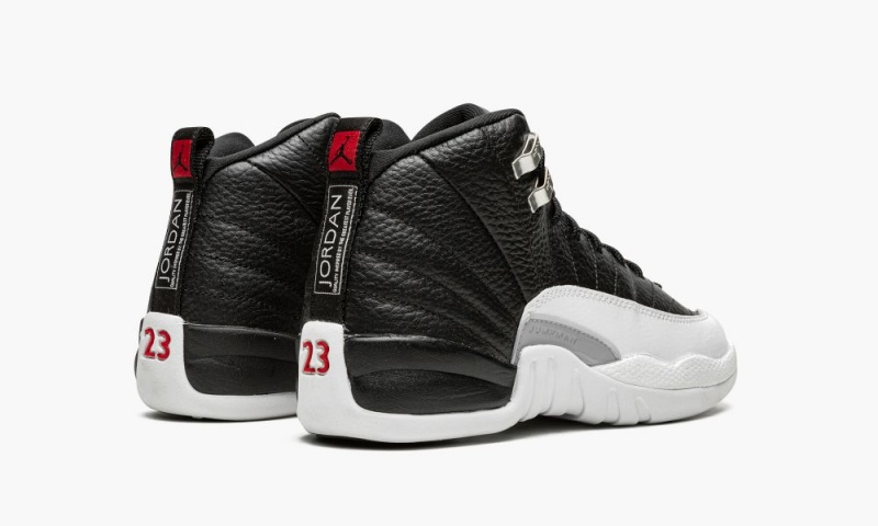Nike AIr Jordan 12 Retro GS 'Playoffs - 2022' Lasten Kengät Mustat Punainen Valkoinen | 104RUADJG