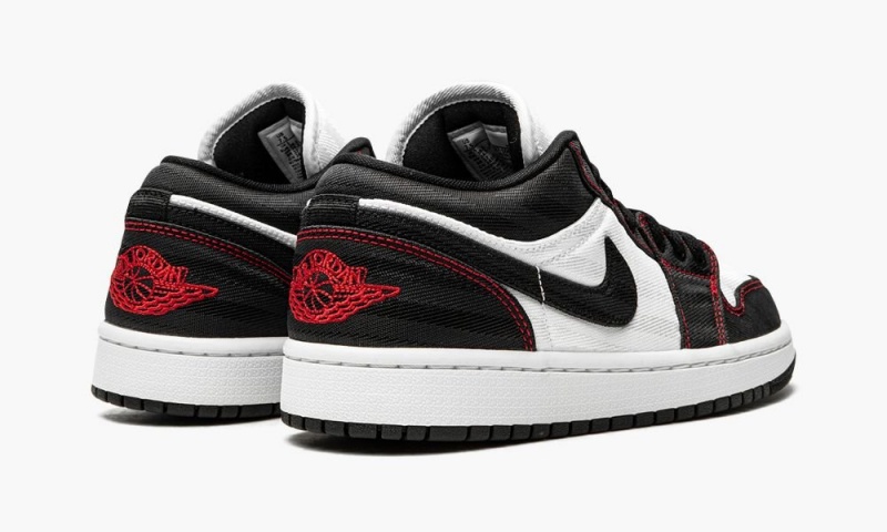 Nike AIr Jordan 1 Low SE UTL 'White / Black / Red' Naisten Kengät Valkoinen Mustat Punainen | 362VYWMND