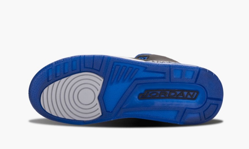 Nike AIr Jordan 3 Retro BG 'Urheilu Blue' Lasten Kengät Mustat Sininen Harmaat | 837PQTDLY