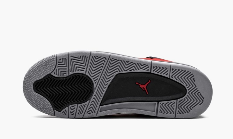 Nike AIr Jordan 4 Retro GS 'Toro Bravo' Lasten Kengät Punainen Valkoinen Mustat Harmaat | 490AICGDB