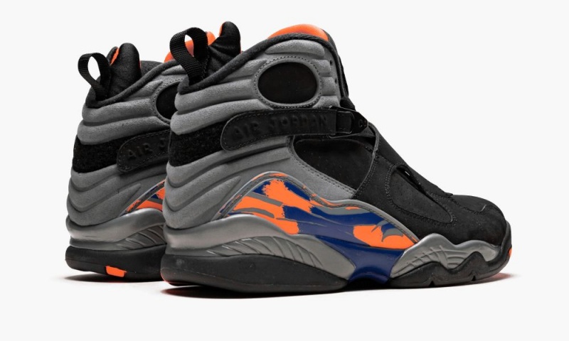 Nike AIr Jordan 8 Retro 'Phoenix Suns' Miesten Kengät Mustat Harmaat | 471KAVDGQ
