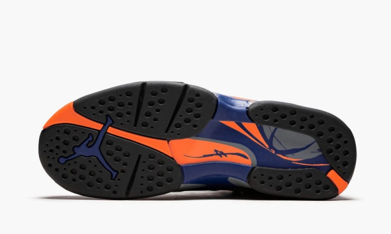 Nike AIr Jordan 8 Retro 'Phoenix Suns' Miesten Kengät Mustat Harmaat | 471KAVDGQ