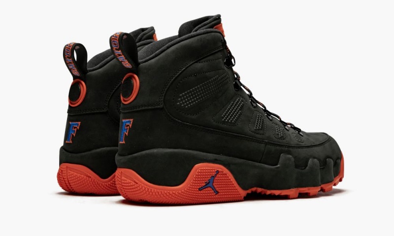 Nike AIr Jordan 9 Boot 'UNIVERSITY OF FLORIDA PE' Miesten Kengät Mustat Oranssi | 974BWUNDV