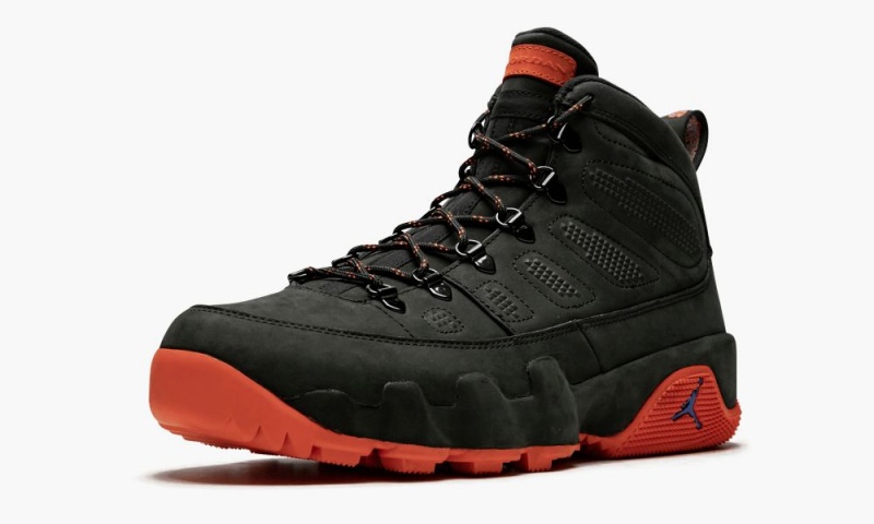 Nike AIr Jordan 9 Boot 'UNIVERSITY OF FLORIDA PE' Miesten Kengät Mustat Oranssi | 974BWUNDV