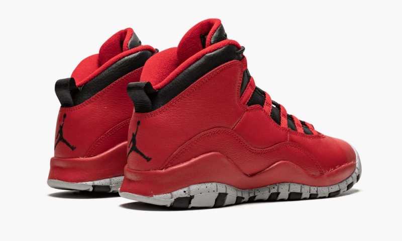 Nike Air Jordan 10 Retro 30th BG 'Bulls Over Broadway' Lasten Kengät Punainen Mustat | 849RACJDU