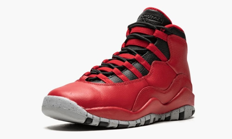 Nike Air Jordan 10 Retro 30th BG 'Bulls Over Broadway' Lasten Kengät Punainen Mustat | 849RACJDU